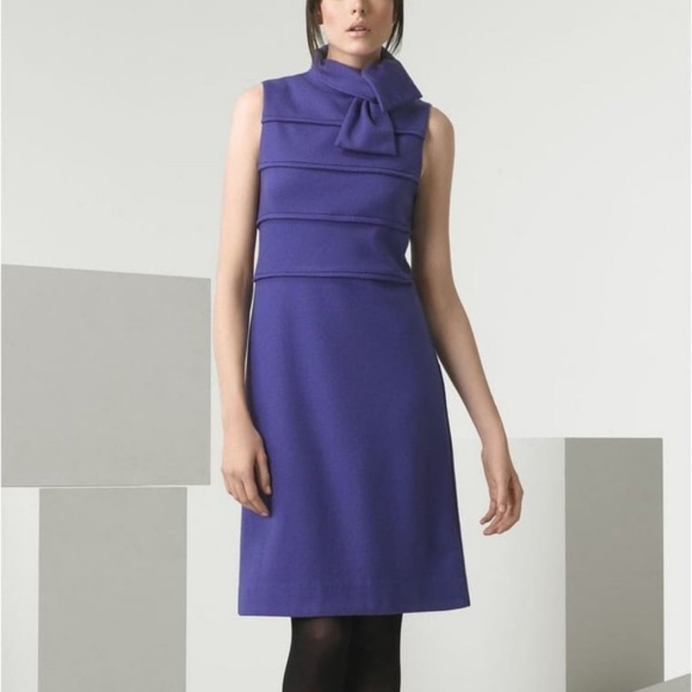 Tory Burch Wool Purple Dress
